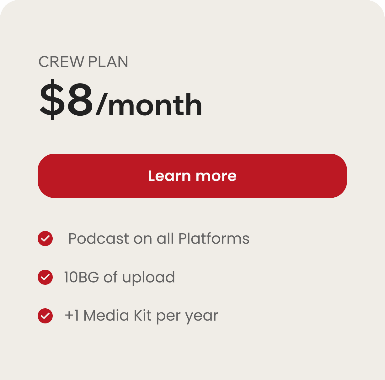 Pricing Plan 1